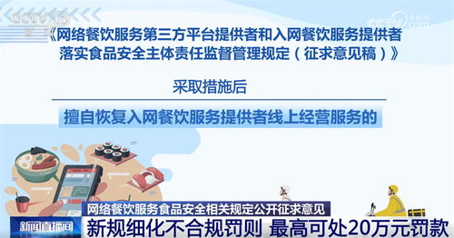 網絡餐飲服務食品安全管理征求意見稿的亮點及其對生活的影響